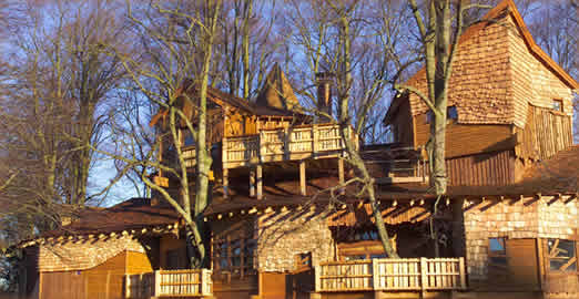 Visit the largest treehouse in the world at The Alnwick Garden